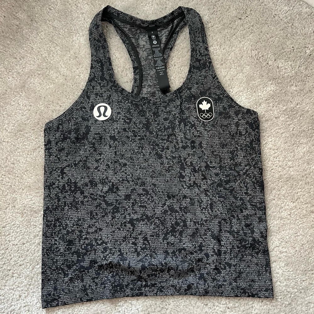Lululemon TEAM CANADA Swiftly Tech Racerback Tank 2.0, Race/waist length
